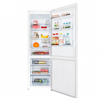 картинка Отдельностоящий холодильник Maunfeld MFF195NFIW10 