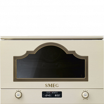 картинка Микроволновая печь Smeg MP722PO бежевый 