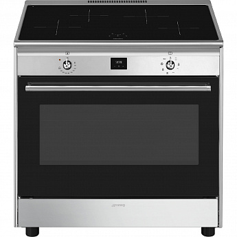 картинка Электрическая кухонная плита Smeg CG90CIXT 
