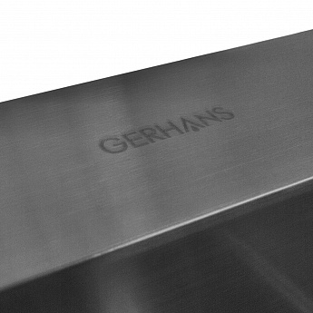 картинка Мойка для кухни Gerhans K36045B сталь 