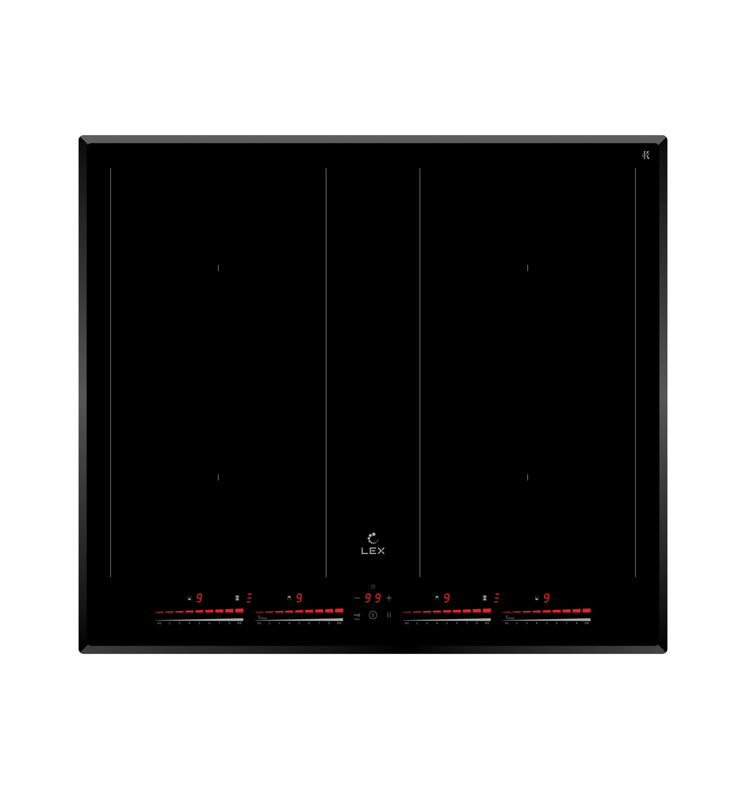 картинка Варочная панель Lex EVI 641C BL 