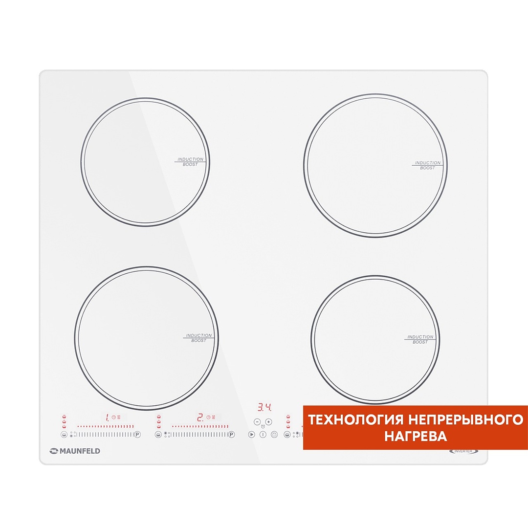 картинка Индукционная варочная панель Maunfeld CVI594SWH Inverter 