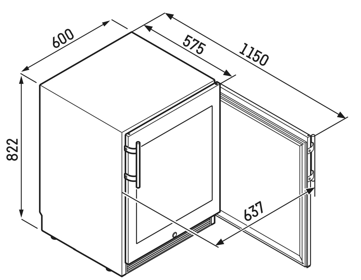 Винный шкаф liebherr wtes 1672 vinidor