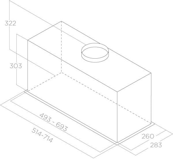 картинка Кухонная вытяжка Elica LANE SENSOR IX/A/72 