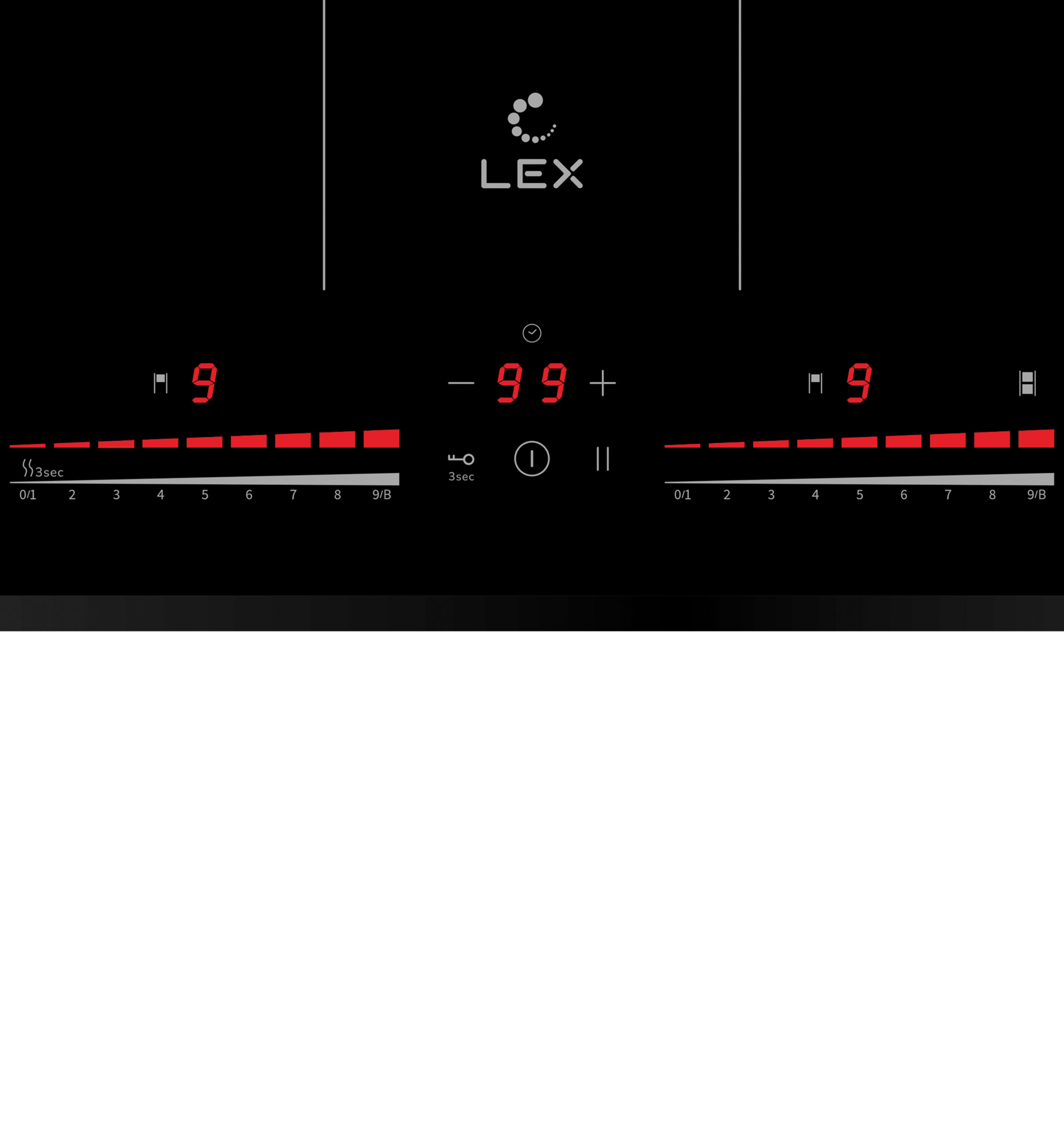 картинка Варочная панель Lex EVI 641C BL 