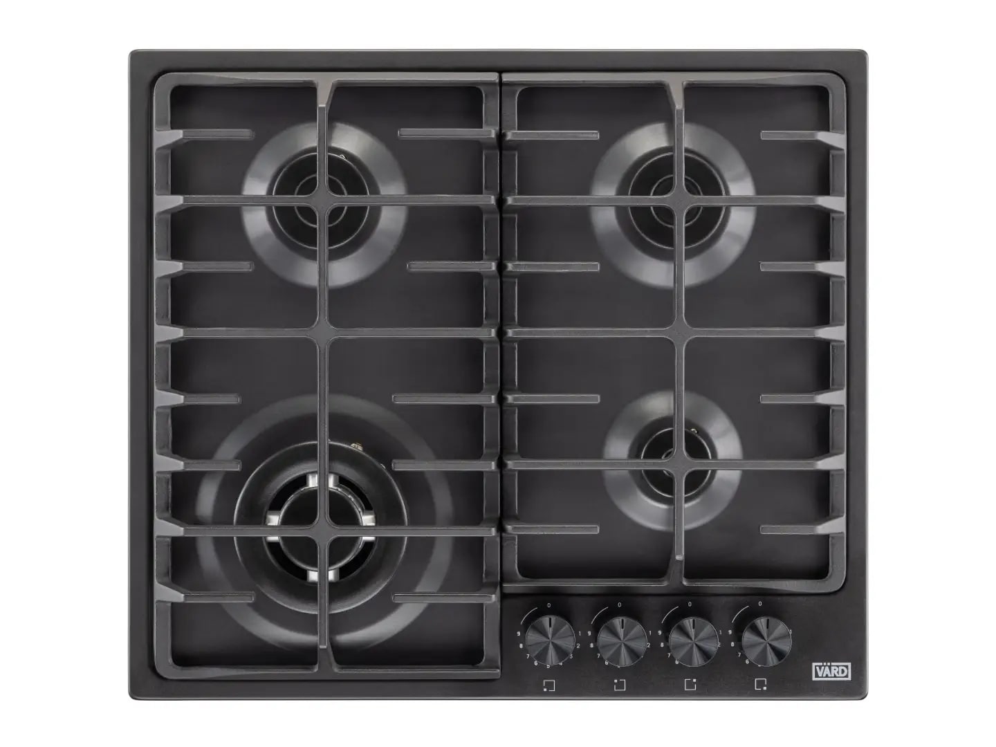 картинка Газовая варочная панель Vard VHGS6434K  картинка Газовая варочная панель Vard VHGS6434K