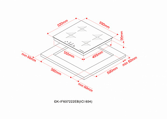 картинка Индукционная варочная панель Kuppersberg ICI 604 