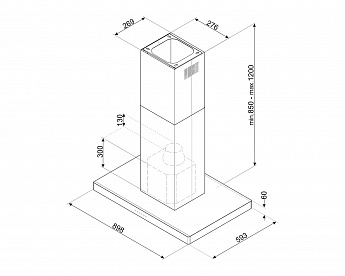 картинка Кухонная вытяжка Smeg KBTI9L4VN 