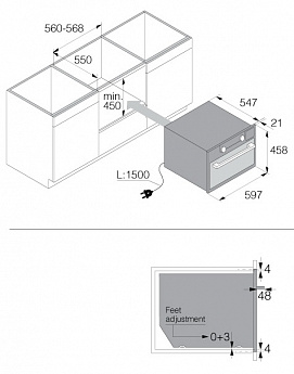 картинка Электрический духовой шкаф с функцией СВЧ Asko OCM8464S 