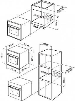 картинка Духовой шкаф Kuppersberg HO 615 B 