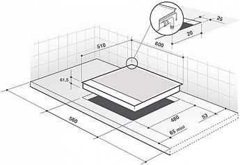 картинка Варочная панель De Dietrich DPE7620XF PLATINUM 