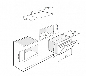 картинка Микроволновая печь De Dietrich DKE7335W PURE WHITE 