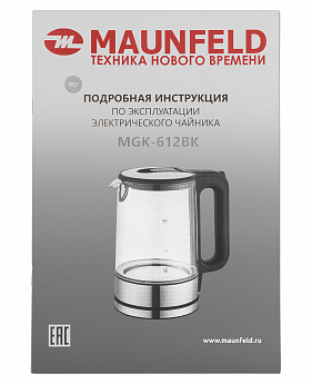 картинка Чайник Maunfeld MGK-612BK 