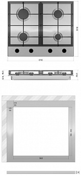 картинка Варочная панель Kuppersberg FS 62 B 