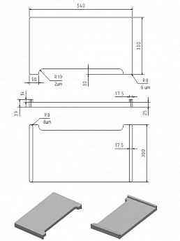 картинка Разделочная доска Rivelato LS_V3 