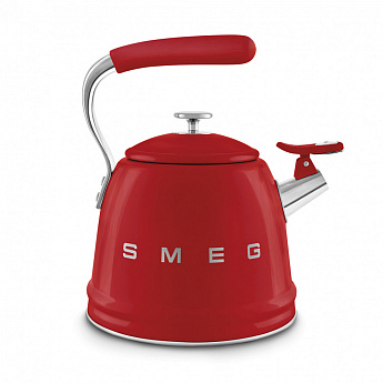 картинка Чайник со свистком Smeg CKLW2001RD 