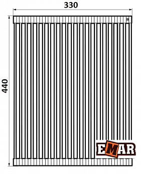 картинка Ролл-мат Emar Roll-4433.CР (круглый пруток) 