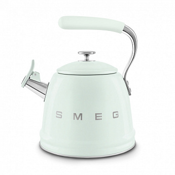 картинка Чайник со свистком Smeg CKLW2001PG 