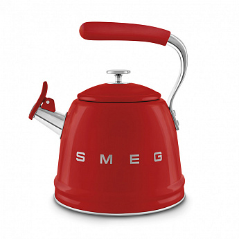 картинка Чайник со свистком Smeg CKLW2001RD 