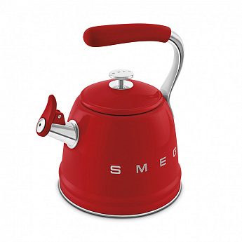 картинка Чайник со свистком Smeg CKLW2001RD 