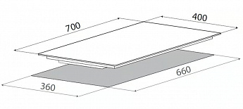 картинка Индукционная варочная панель Elica RATIO 702 