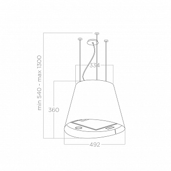 картинка Кухонная вытяжка Elica JUNO URBAN CAST IRON/F/50  картинка Кухонная вытяжка Elica JUNO URBAN CAST IRON/F/50