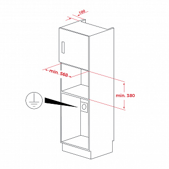 картинка Микроволновая печь Teka ML 822 BIS R BLACK-SS 