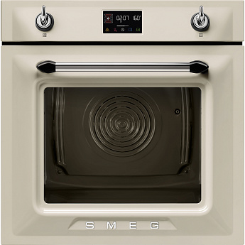 картинка Электрический духовой шкаф Smeg SOP6902S2PP кремовый 