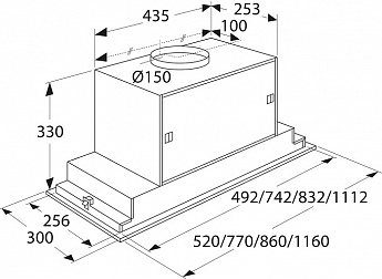 картинка Кухонная вытяжка Asko CC4527S 