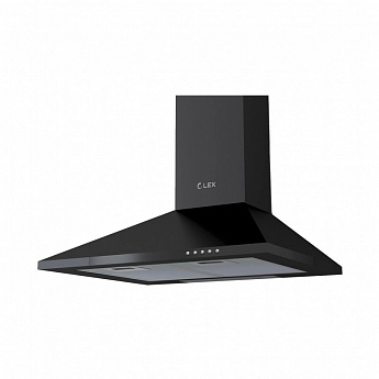 картинка Кухонная вытяжка Lex BASIC 600 BLACK  картинка Кухонная вытяжка Lex BASIC 600 BLACK