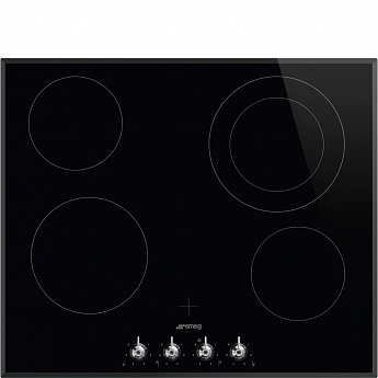 картинка Электрическая варочная панель Smeg SE364ETBM 