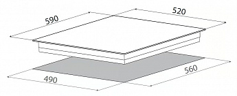 картинка Индукционная варочная панель Elica RATIO 603 