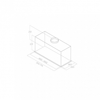 картинка Кухонная вытяжка Elica FOLD S IX/A/52 